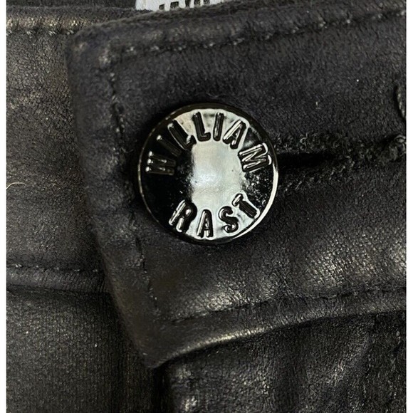 William Rast The Perfect Fashion Skinny Jeans 27 (30) Black Stretch Comfort - Picture 5 of 14